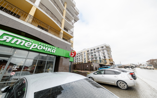 Studiya s vidom na more v Myskhako ot LetoApart Apartments