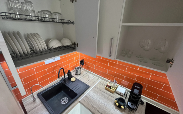 Apartamenty v ZK Belyj Angel s sikarnym vidom na reku Don