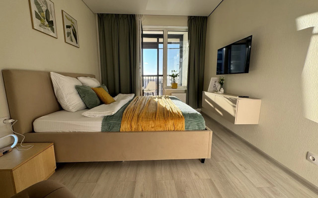 Апартаменты 1-комнатная видовая квартира "Высота"