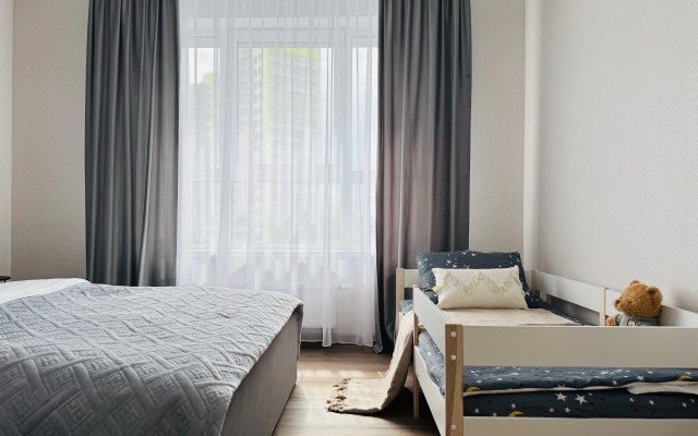 Апартаменты Новая просторная евротрёшка Atmosfera Sna у Набережной