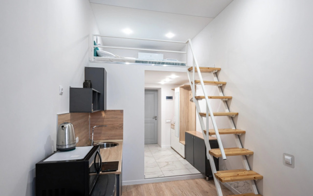 Апартаменты Двухуровневая Студия на Коломенской