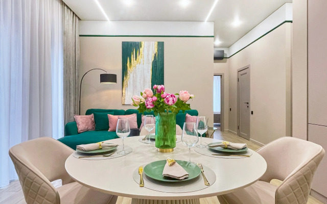 Ot FolkFort na Sevastopol'skom Premium Klass i Stil' u Metro Nakhimovskiy Prospekt Apartments