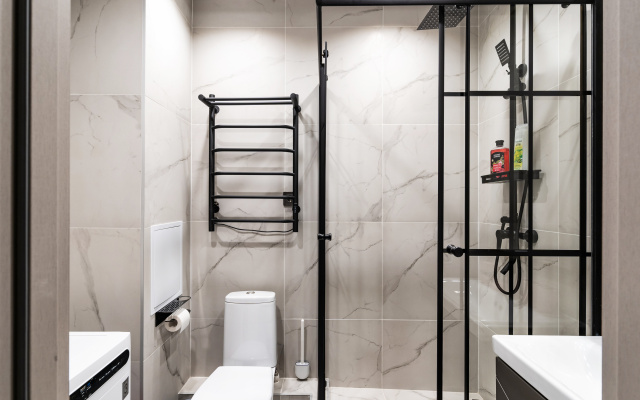 Apartamenty Globalstay Novaa Studia s Dizajnerskim Remontom ZK Aviator 15 Min Peskom do Metro Devatkino