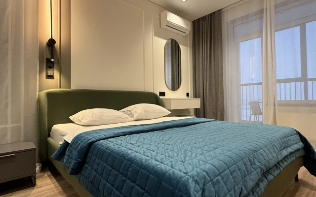 Апартаменты с балконом и видом на Обь