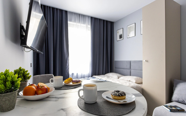Likehome Life  Spartak Dvizhenie Trekhmestnaya Studiya S Kukhney Apartment