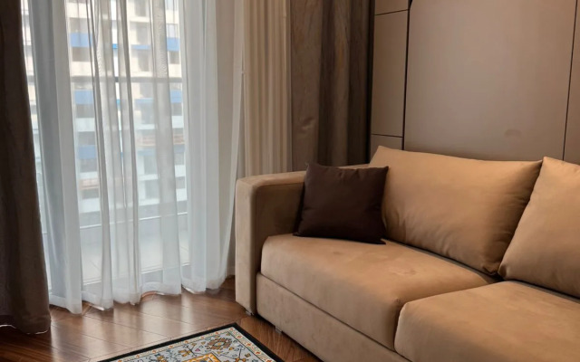 Апартаменты Высота 124 УК Атмосфера с видом на горы