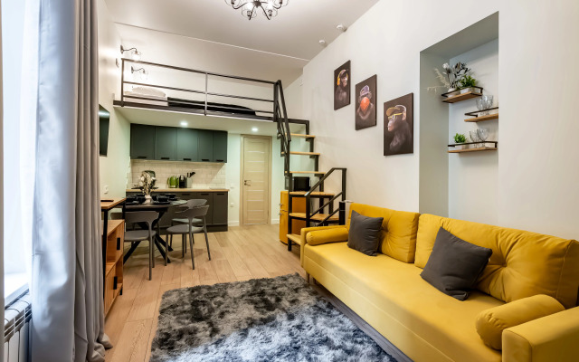 Квартира Соврменная Cтудия в Cердце Петербурга