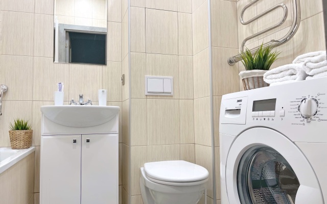 Апартаменты двухкомнатные White Sea Aparts в центре города