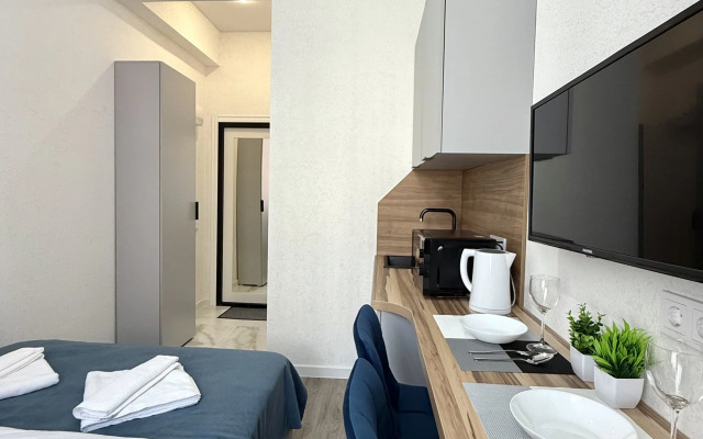 Апартаменты 2 Комфортно И Точка на ул. Кржижановского 15к1