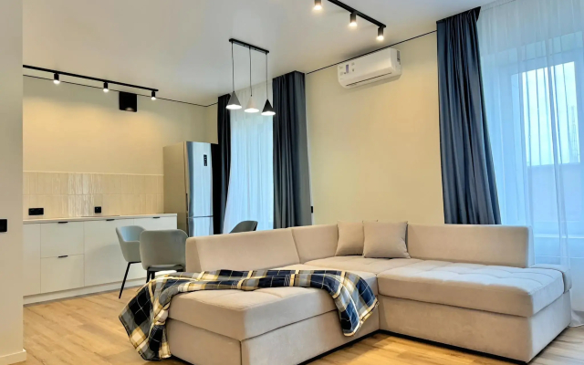 Апартаменты евродвушка рядом с Центром и Речным портом