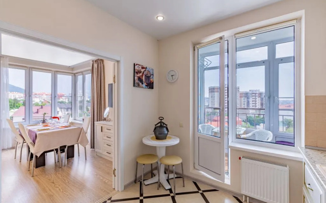 Квартира 2-комнатная семейная с видом на море