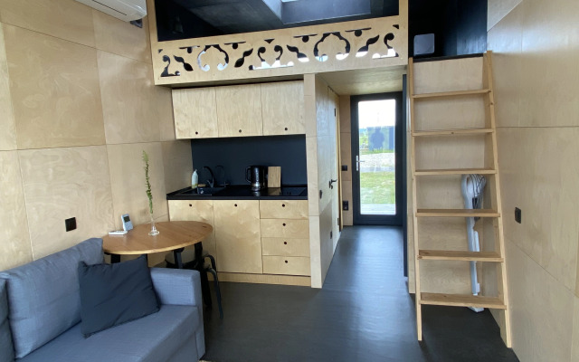 Дом Уютный с панорамными окнами