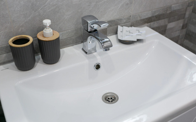 Квартира с фонтаном во дворе