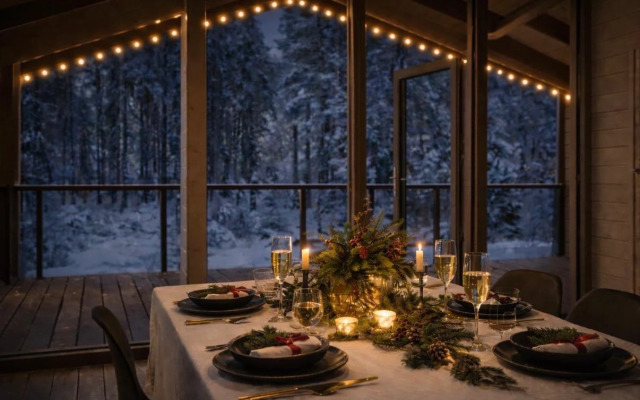 Частный дом пространства три тома у Финского залива