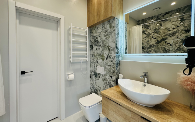 Квартира Красивая студия на Фастовской 4