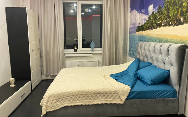 Квартира Уютная видовая 1-комнатная с видом на реку Нева