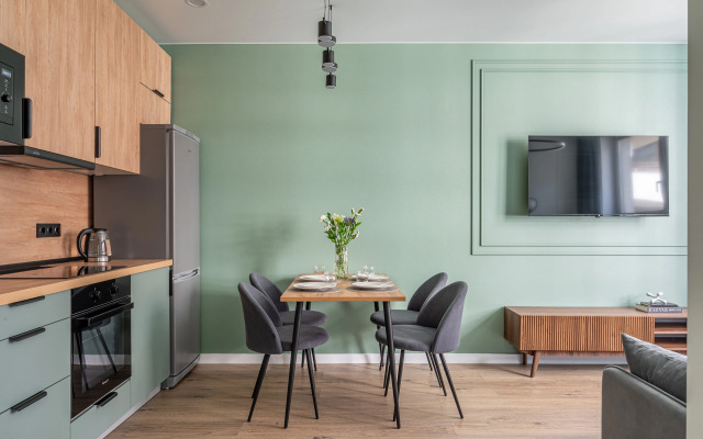 Апартаменты Евродвухкомнатные Stepanenkov на Шаумяна 30 на 4 этаже