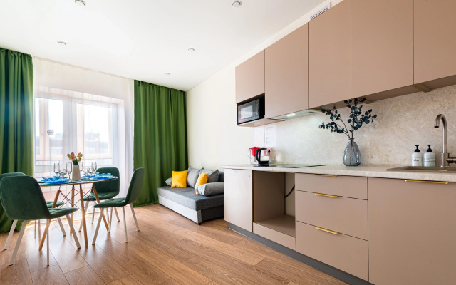S Shirokoy Krovatyyu Na Prokopyeva 11 Ot Rentap Apartment