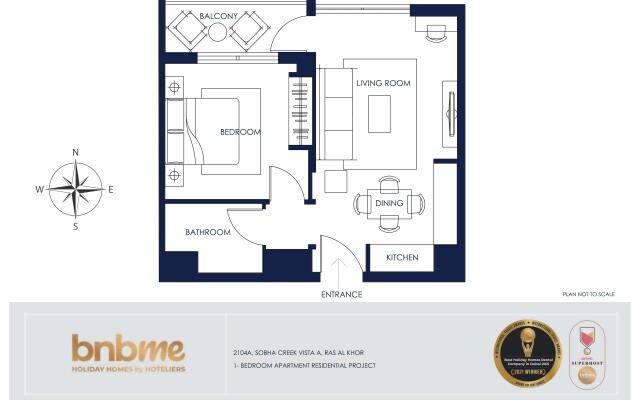 Апартаменты bnbmehomes | Perfect 1 BR for Corporate Stays-2104