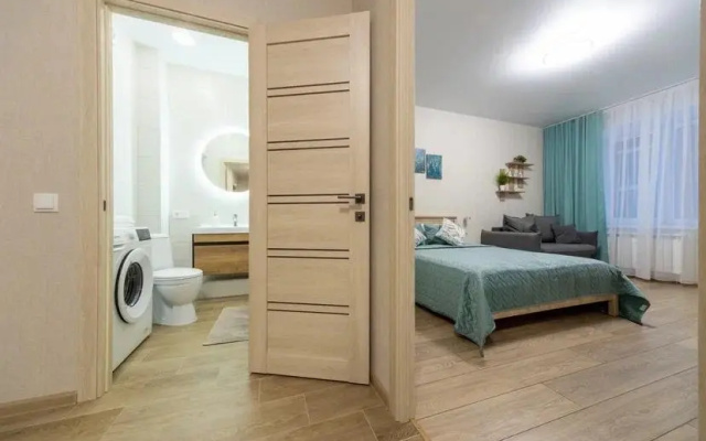 Apartamenty Favorite House v Uznom beregu s vidom na Enisej