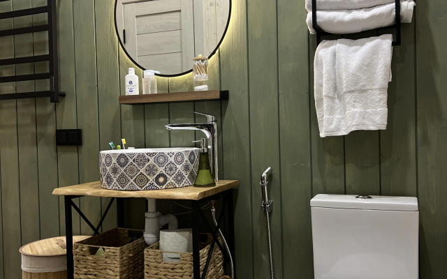 Частный дом в березах