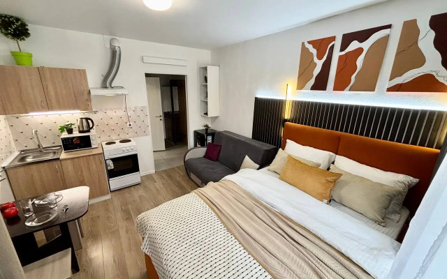 Квартира милая студия для 4х гостей