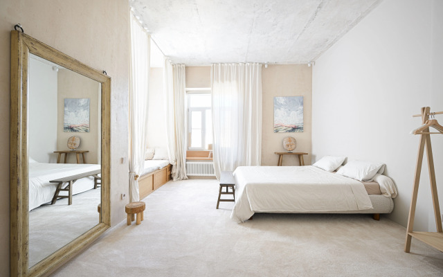 Квартира Просторные апартаменты с проектором LetYourFlat Sati