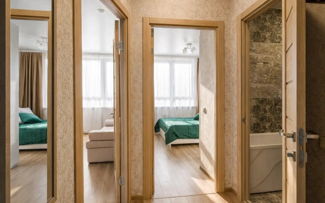 Апартаменты 2 к. iZi Apart рядом с аквапарком. ЖК Зенит