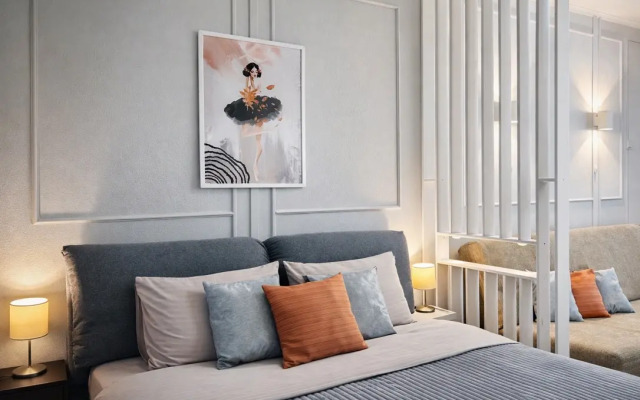 Апартаменты Акварели двухкомнатные рядом с ТЦ Июнь