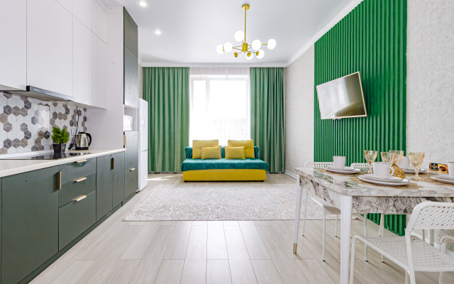 Yevrodvushka s Vidom na Barys Arena Apartments
