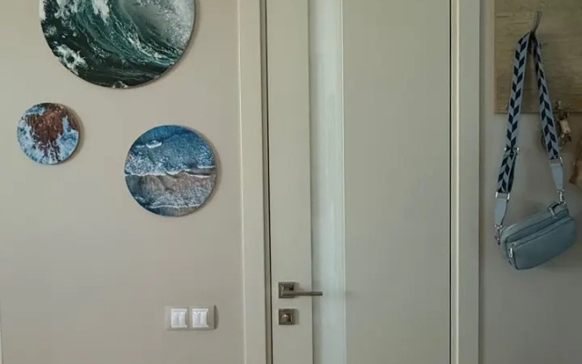 Квартира Уютная студия с видом на залив Золотой Рог