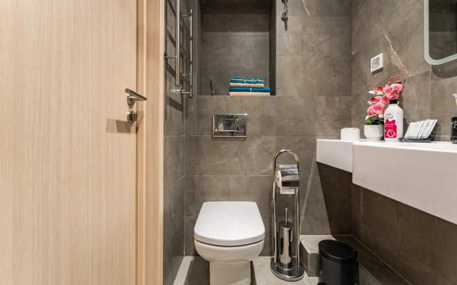 Апартаменты с личной террасой около острова мечты метро Технопарк