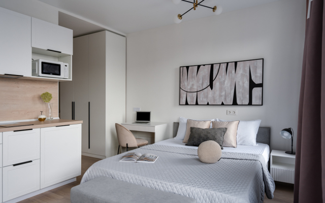 Апартаменты Светлая студия в Мисайлово