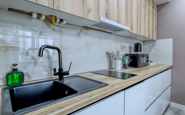 Квартира Green FOX рядом с набережной. Можно с животными