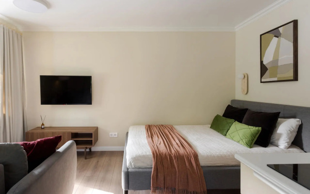 Апартаменты Душевно на Новолучанской 26.2