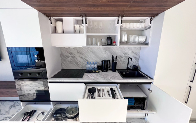 Dvukhurovnevye s basseynom Apartments