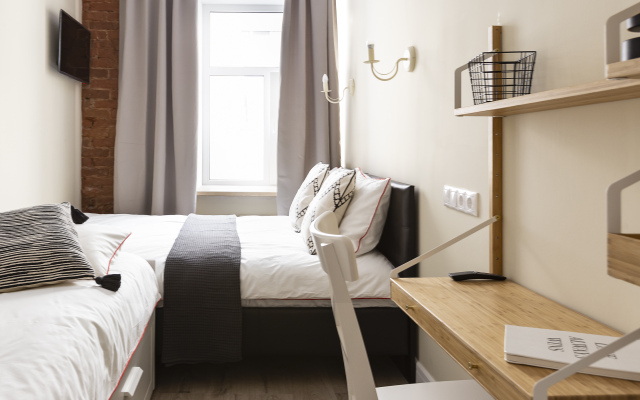 Апартаменты в скандинавском стиле у набережной