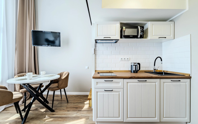 Novaya uyutnaya studiya na Prilukskoy Apartments
