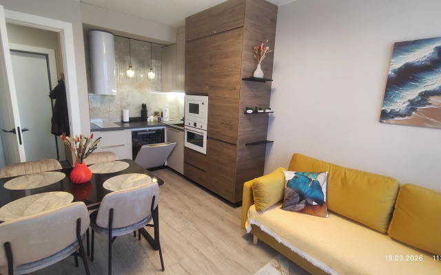 Апартаменты Однокомнатные 34 м2 вместимостью до 4 человек