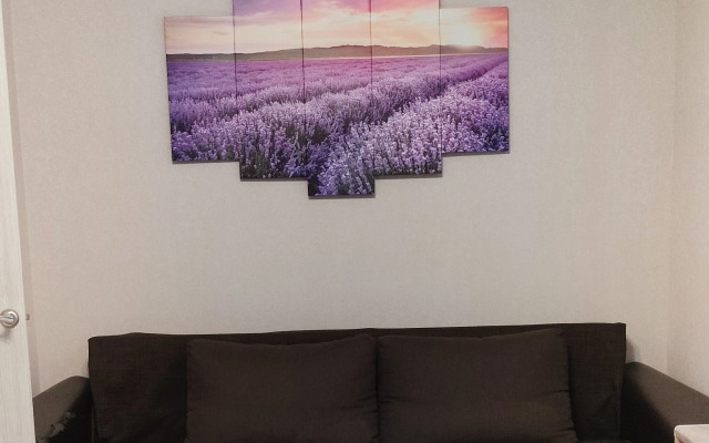 Квартира Уютная Лаванда с Выходом на Аллею