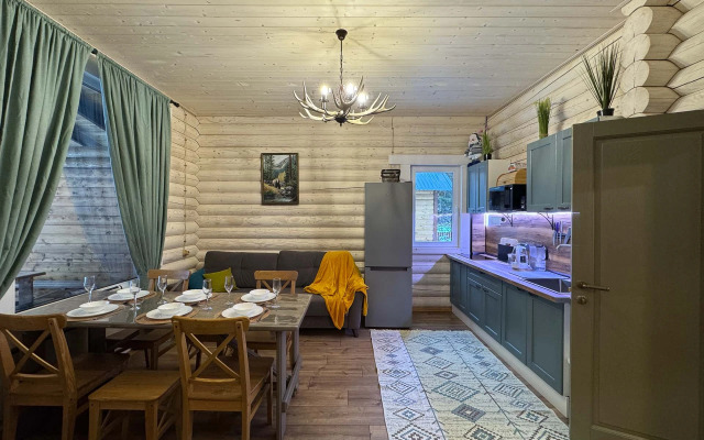 Частный дом У друзей сруб