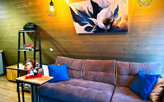 Частный дом А-фрейм Микс