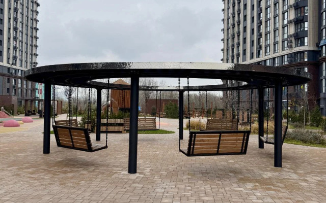 Апартаменты Fox Homes 1к. квартира с современным дизайном на Левом берегу Дона