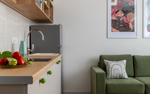 Апартаменты Уютное дизайнерское пространство в 30 метрах от моря