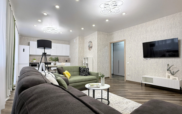 Апартаменты 2шка НА 7 ЧЕЛОВЕК У НОВОГО ЛДС СИБИРЬ-АРЕНА