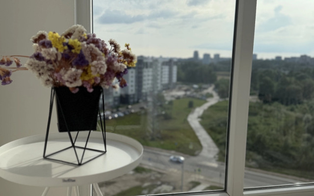 Квартира Уют в панорамном остеклении, с шикарным видом