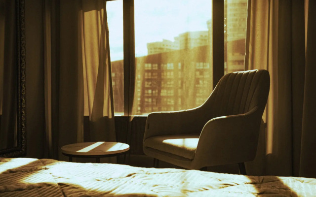 Апартаменты Lalapart Classic четырехместная 48 м в ЖК Лайнер