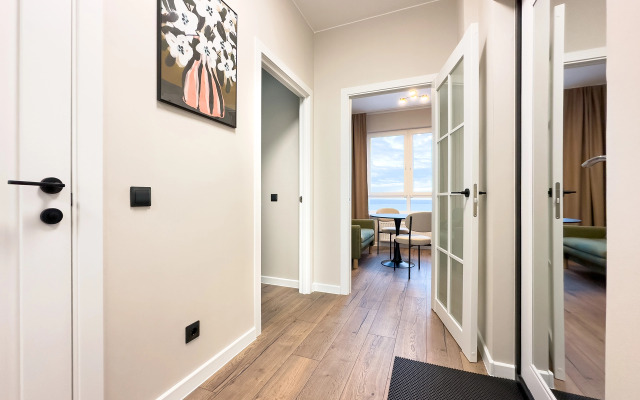 Квартира 1-к кв с видом на озеро