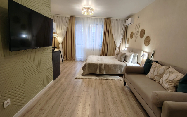 Uyutnaya kvartira ryadom s termami Voda i Golf klubom Flat — تشيليابنسك