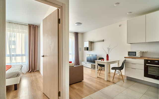 Квартира Видовая дизайнерская евродвушка на Большой Очаковской